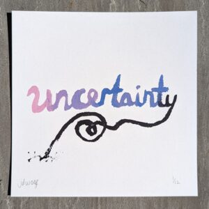 Uncertainty | print