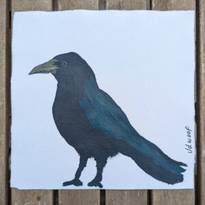 Crow | original painting