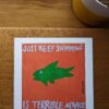 art print on desk