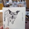jdwoof drawing dog illustration portrait