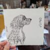 jdwoof drawing dog illustration portrait