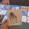 jdwoof drawing dog illustration portrait