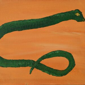 snake! print from original painting by jdwoof miss wood for the trees
